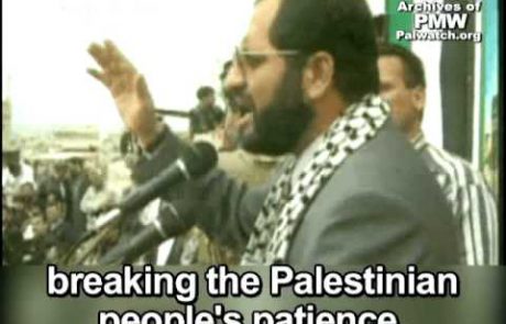 PA Minister Claims Intifada Already Planned When Arafat Returned from Camp David